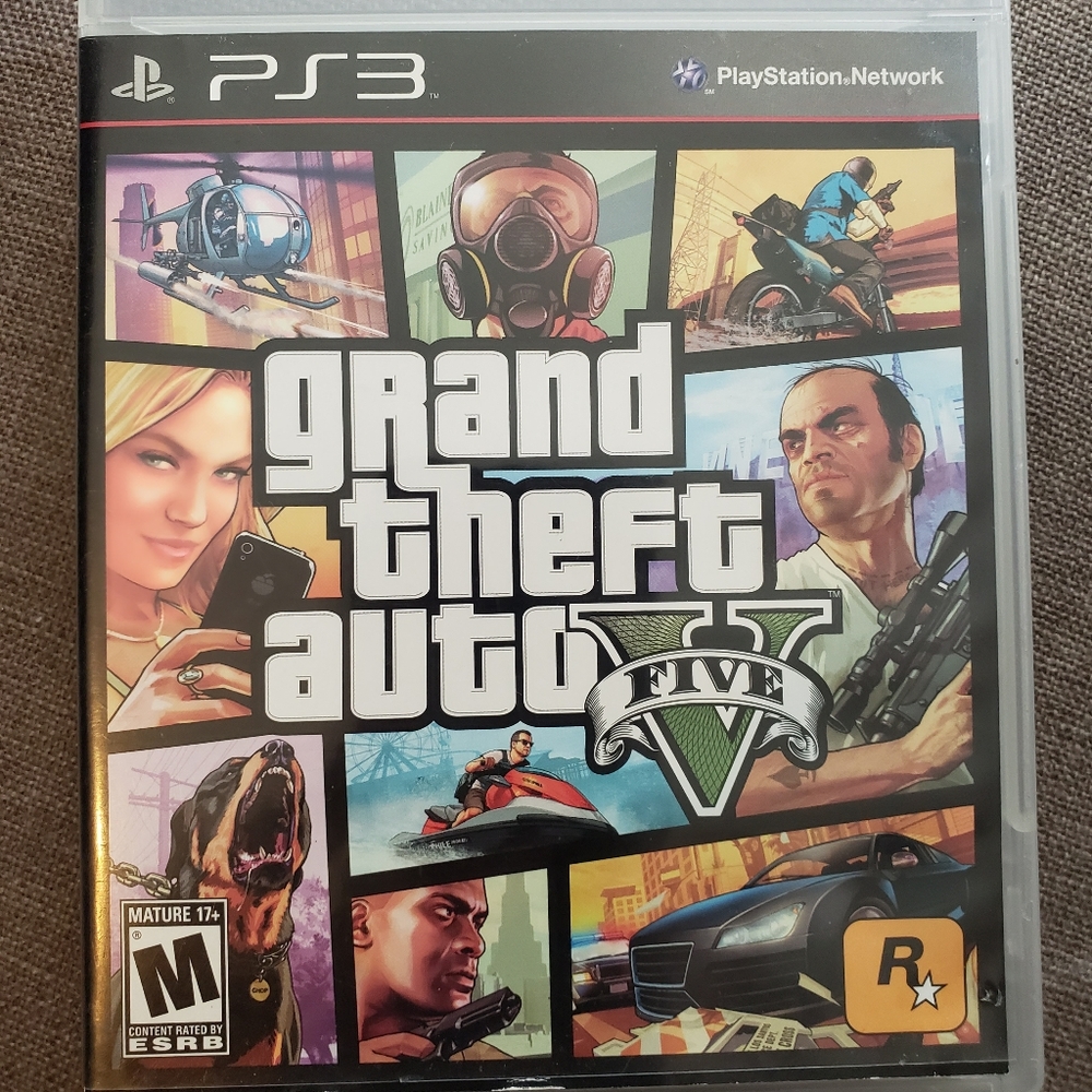 PS3 Grand Theft Auto FIVE